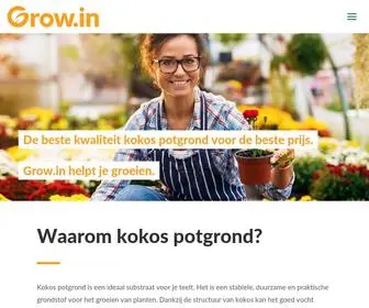 Grow.in(De beste kwaliteit kokospotgrond voor de beste prijs. Kokos potgrond) Screenshot