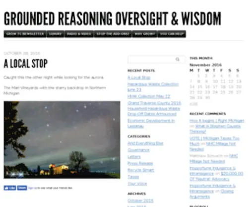 Grow.tc(Grounded Reasoning Oversight & Wisdom) Screenshot