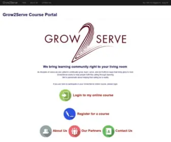 Grow2Serve.net(Grow2Serve) Screenshot