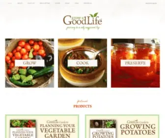 Growagoodlife.com(Grow a Good Life) Screenshot