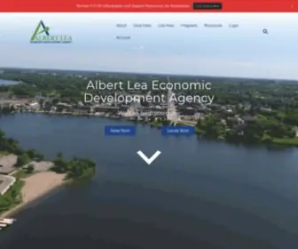 Growalbertlea.com(Albert Lea has an energetic leadership) Screenshot