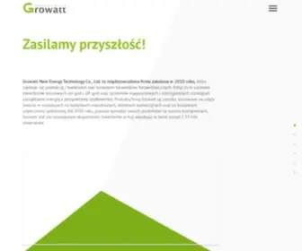 Growatt.pl(Growatt inwertery fotowoltaiczne) Screenshot