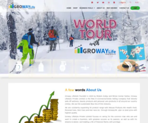 Growaylife.com(Groway Lifestyle) Screenshot