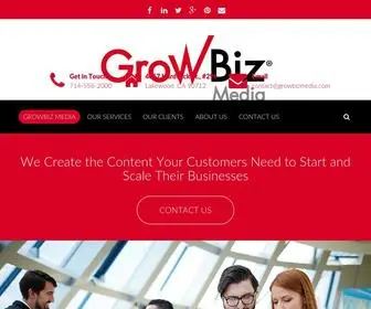 Growbizmedia.com(GrowBiz Media) Screenshot