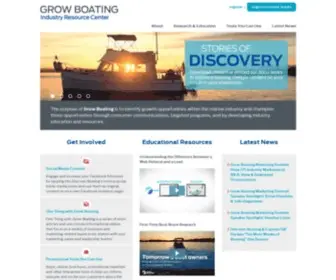 Growboating.org(The purpose of Grow Boating) Screenshot
