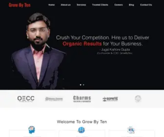 Growbyten.com(Digital marketing company Jalandhar) Screenshot