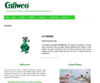 Growco.biz(Member of Singapore Manufacturing Federation (Since 1932)) Screenshot