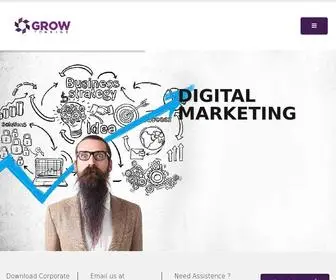 Growcombine.com(Digital Marketing Agency Dubai) Screenshot