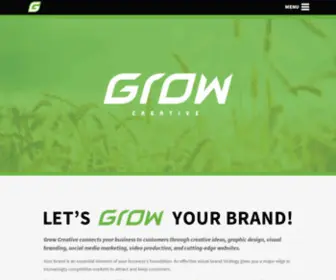 Growcreative.net(Grow Creative // Let's Grow Your Brand) Screenshot