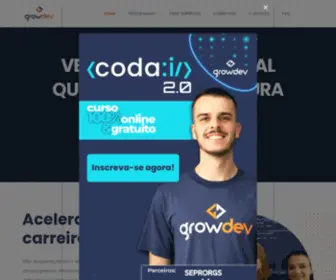 Growdev.com.br(Formação completa de desenvolvedores web fullstack) Screenshot