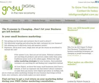 Growdigital.com.au(Online Marketing Strategies) Screenshot