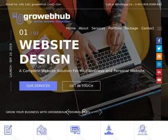 Growebhub.com(Best Website Design & Digital marketing Company) Screenshot