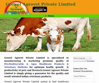 Growelagrovet.com(Growel Agrovet) Screenshot