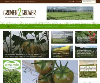 Grower2Grower.co.nz(Grower2Growers goal) Screenshot