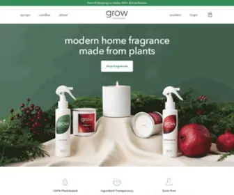 Growfragrance.com(Grow Fragrance) Screenshot