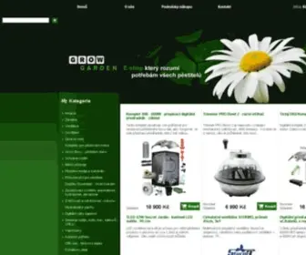 Growgarden.cz(GrowShop Jihlava) Screenshot