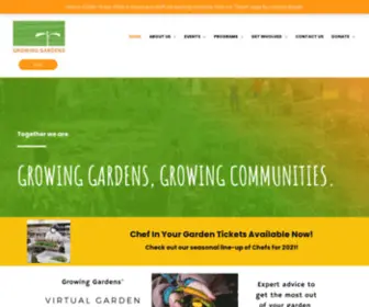 Growing-Gardens.org(Growing Gardens) Screenshot