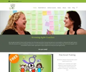 Growingagile.co.za(Growing Agile) Screenshot