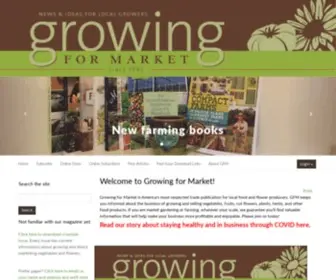 Growingformarket.com(Growing for Market) Screenshot