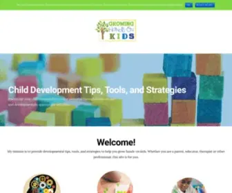 Growinghandsonkids.com(Growing Hands) Screenshot