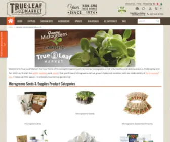 Growingmicrogreens.com(Growing) Screenshot