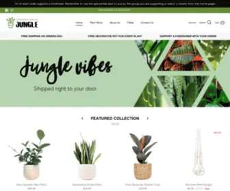 Growingsmilesjungle.com(Online Plant Store) Screenshot