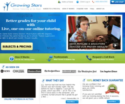 Growingstars.net(Test Page for the Apache HTTP Server on Fedora) Screenshot
