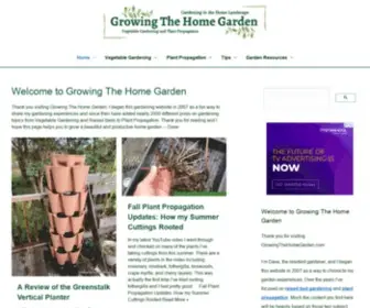 Growingthehomegarden.com(Growing The Home Garden) Screenshot