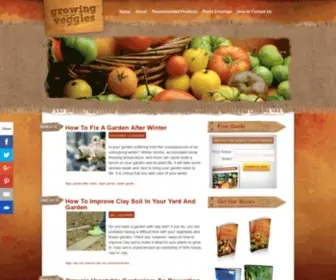 GrowingVeggies.com(Growing Veggies) Screenshot