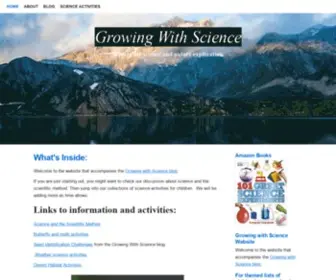 Growingwithscience.com(What's Inside) Screenshot
