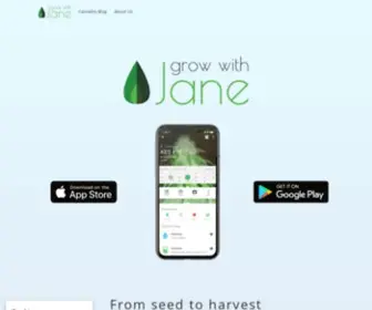 GrowithJane.com(Grow with Jane) Screenshot