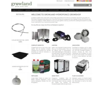 Growland.biz(Your Online Growshop) Screenshot