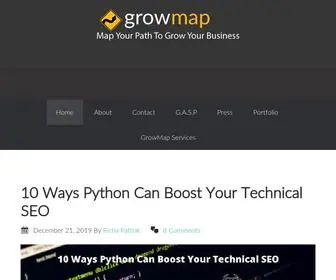 Growmap.com(Map Your Path To Grow Your Business) Screenshot