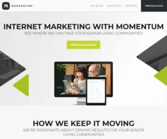 Growmarkentum.com(Internet Marketing for Senior Living Communities) Screenshot