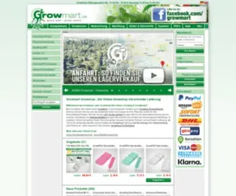 Growmart.de(Growshop) Screenshot