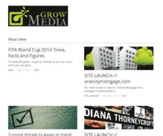 Growmedia.ca(Grow Media) Screenshot