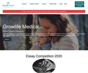 Growmedical.com.au(Experienced Doctors) Screenshot