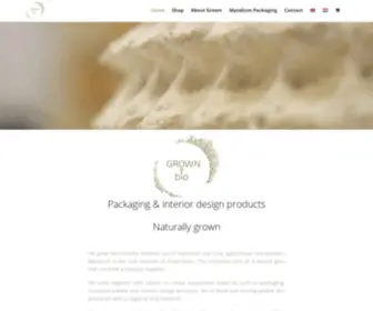 Grown.bio(Beautiful products with fungus and biomass) Screenshot
