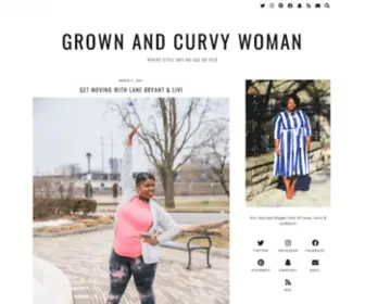 Grownandcurvywoman.com(Grown and Curvy Woman) Screenshot