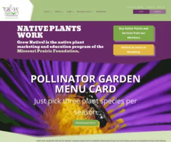 Grownative.org(Keeping Nature Near) Screenshot