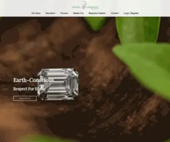 Growndiamondcorp.com(Lab Grown Diamonds) Screenshot