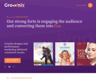 Grownix.com.pk(Home) Screenshot