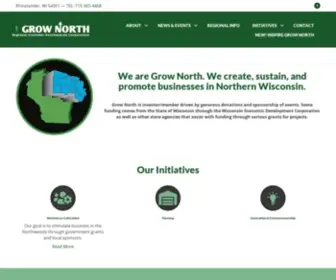 Grownorth.org(Grow North) Screenshot
