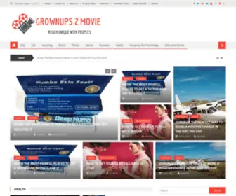 Grownups2-Movie.com(Grownups 2 Movie) Screenshot