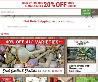 Groworganic.com(Peaceful Valley has the best selection for organic gardeners and farmers) Screenshot