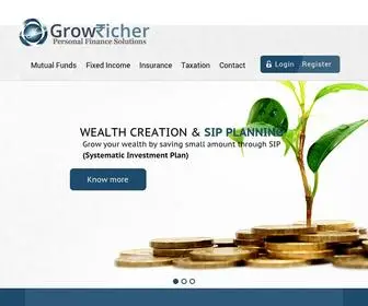 Growricher.in(Grow Richer) Screenshot