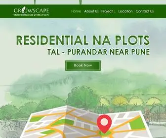 Growscapes.co(Residential NA plots near balewadi) Screenshot