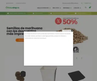 Growshop.es(Tienda creada con PrestaShop) Screenshot