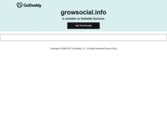 Growsocial.info(Growsocial info) Screenshot