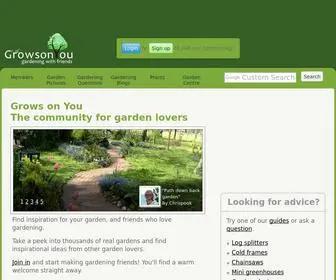 Growsonyou.com(Garden Photos) Screenshot